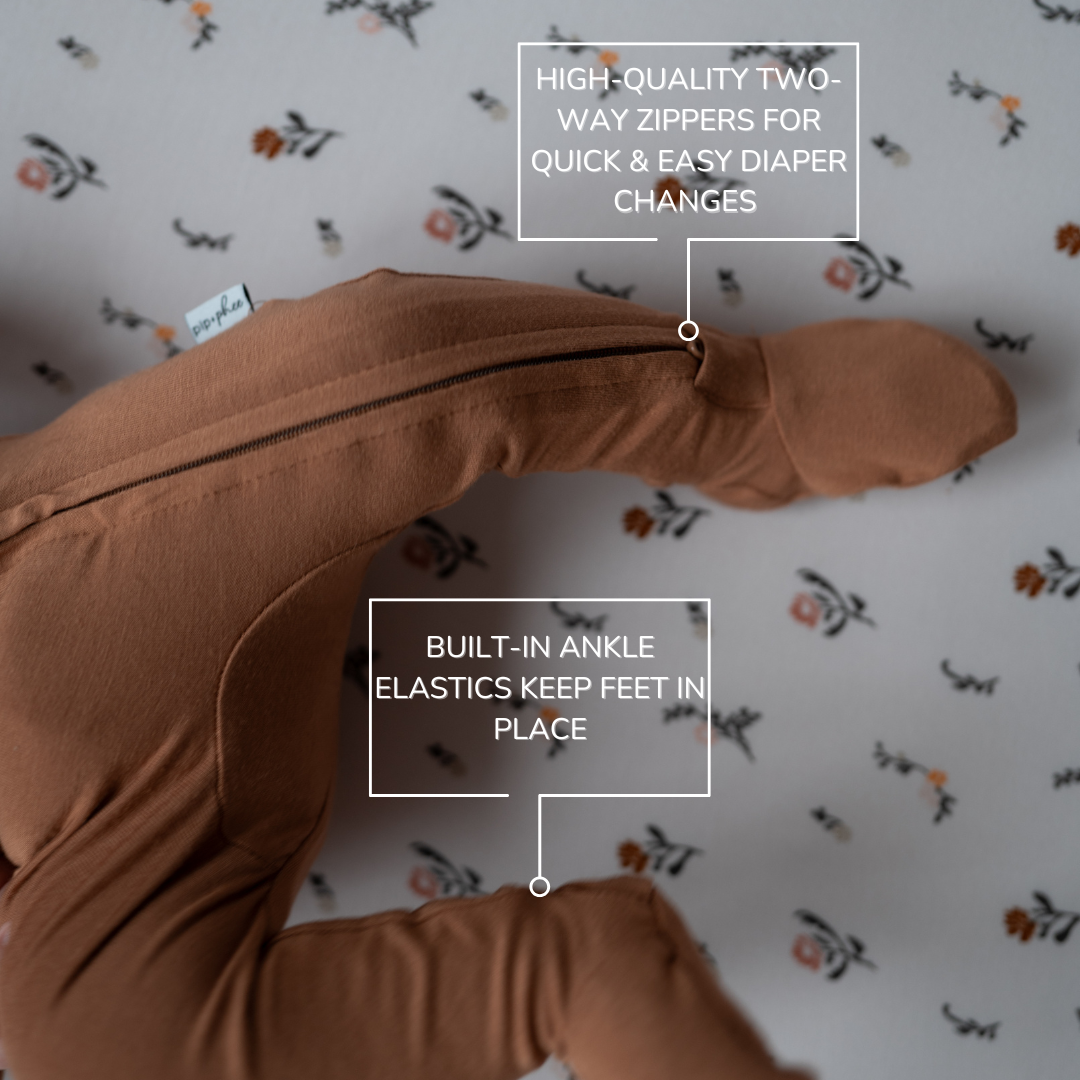 Bamboo Footed Sleepers | Solids #2