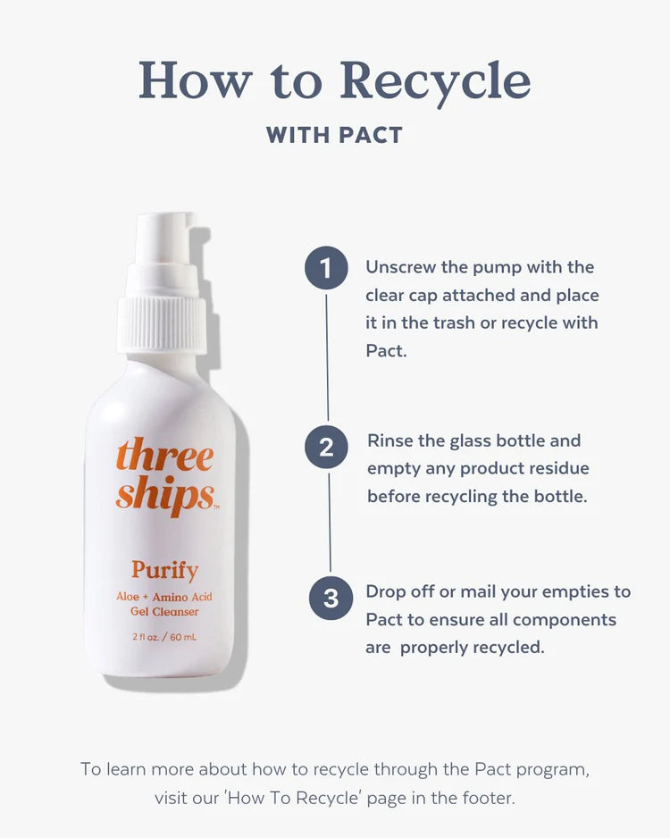 Purify Aloe + Amino Acid Gel Cleanser