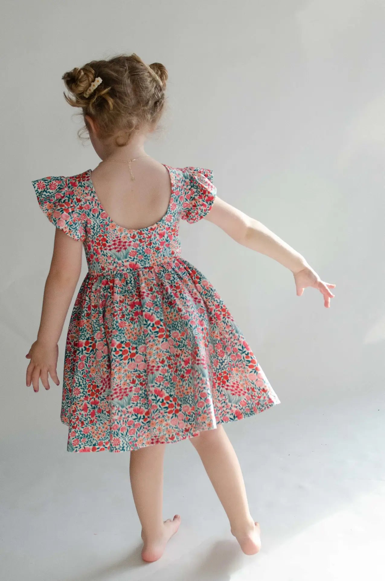 Olivia Dress in Floral Meadow
