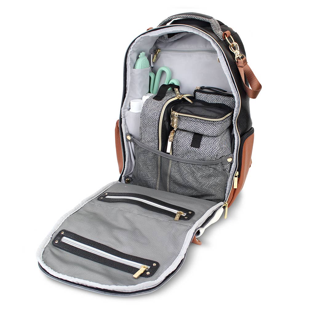 Coffee & Cream Travel Diaper Bag Packing Cubes
