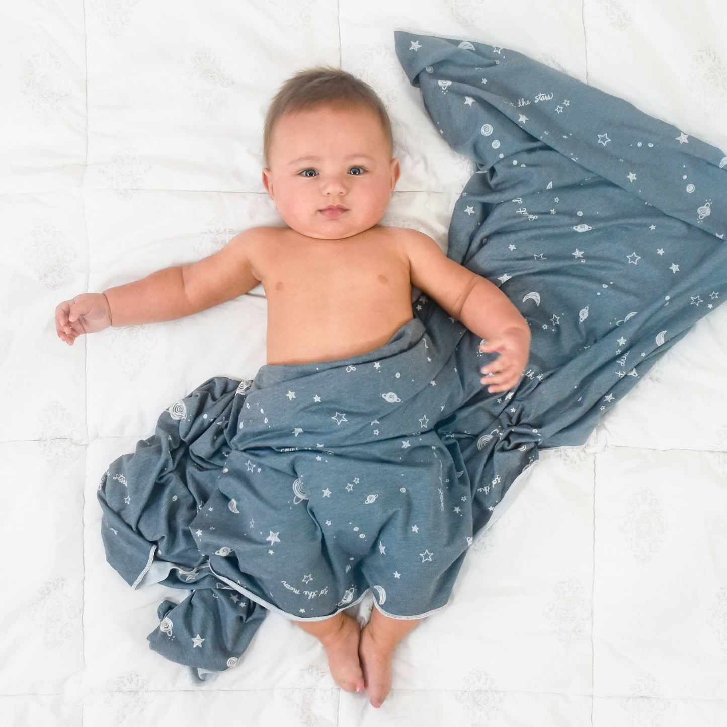 Starry Night Swaddle Blanket
