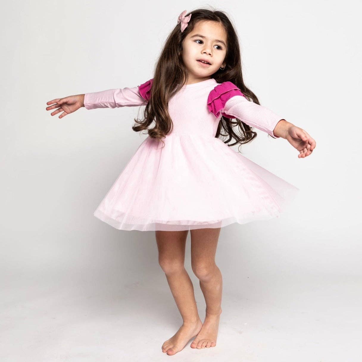 Dream in Pink Valentine’s Day Twirl Dress