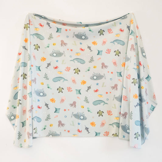 Underwater Adventure Swaddle Blanket