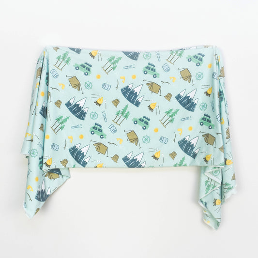 Outdoor Adventure Swaddle Blanket