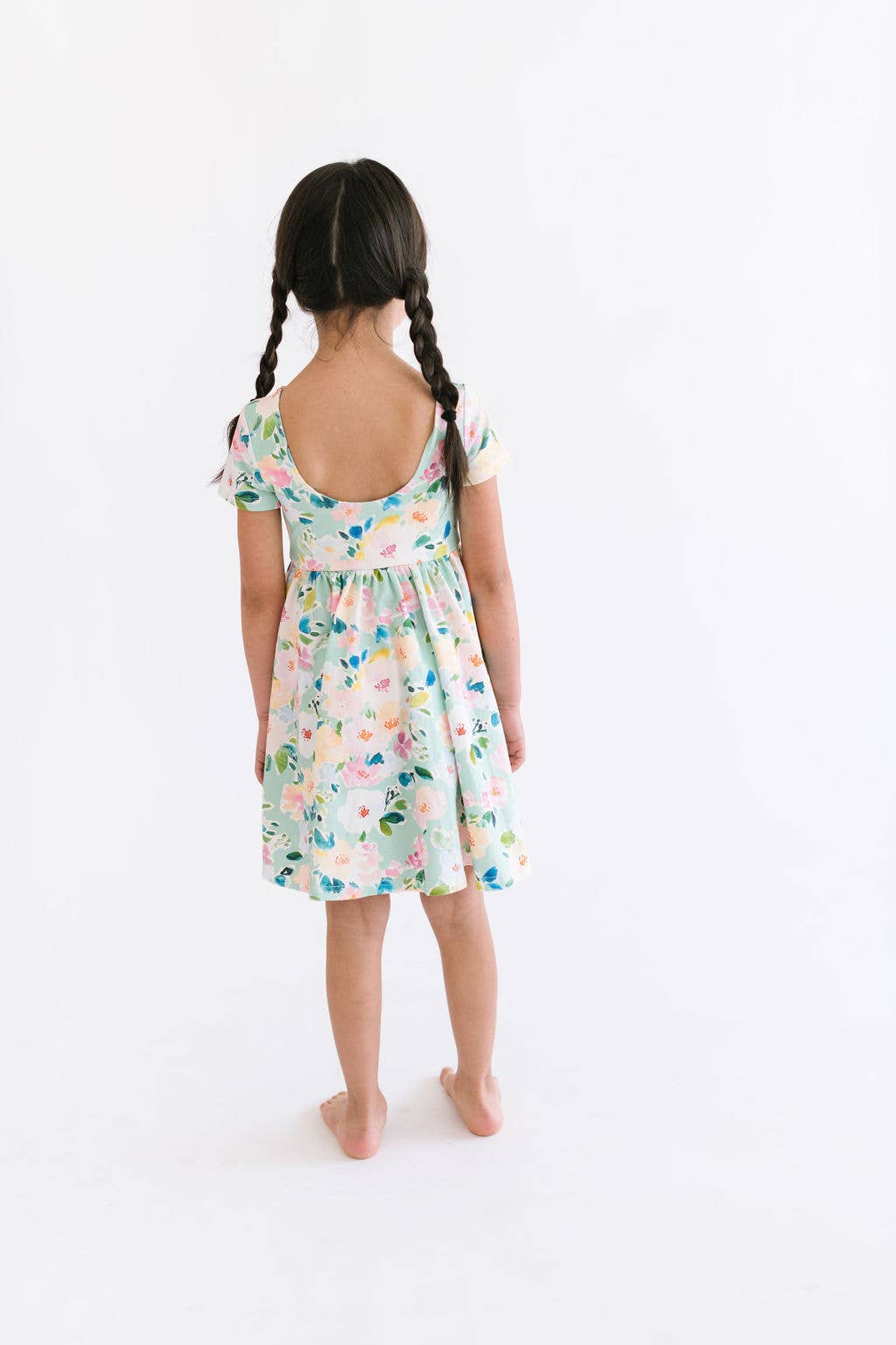 Classic Twirl in Watercolor Floral