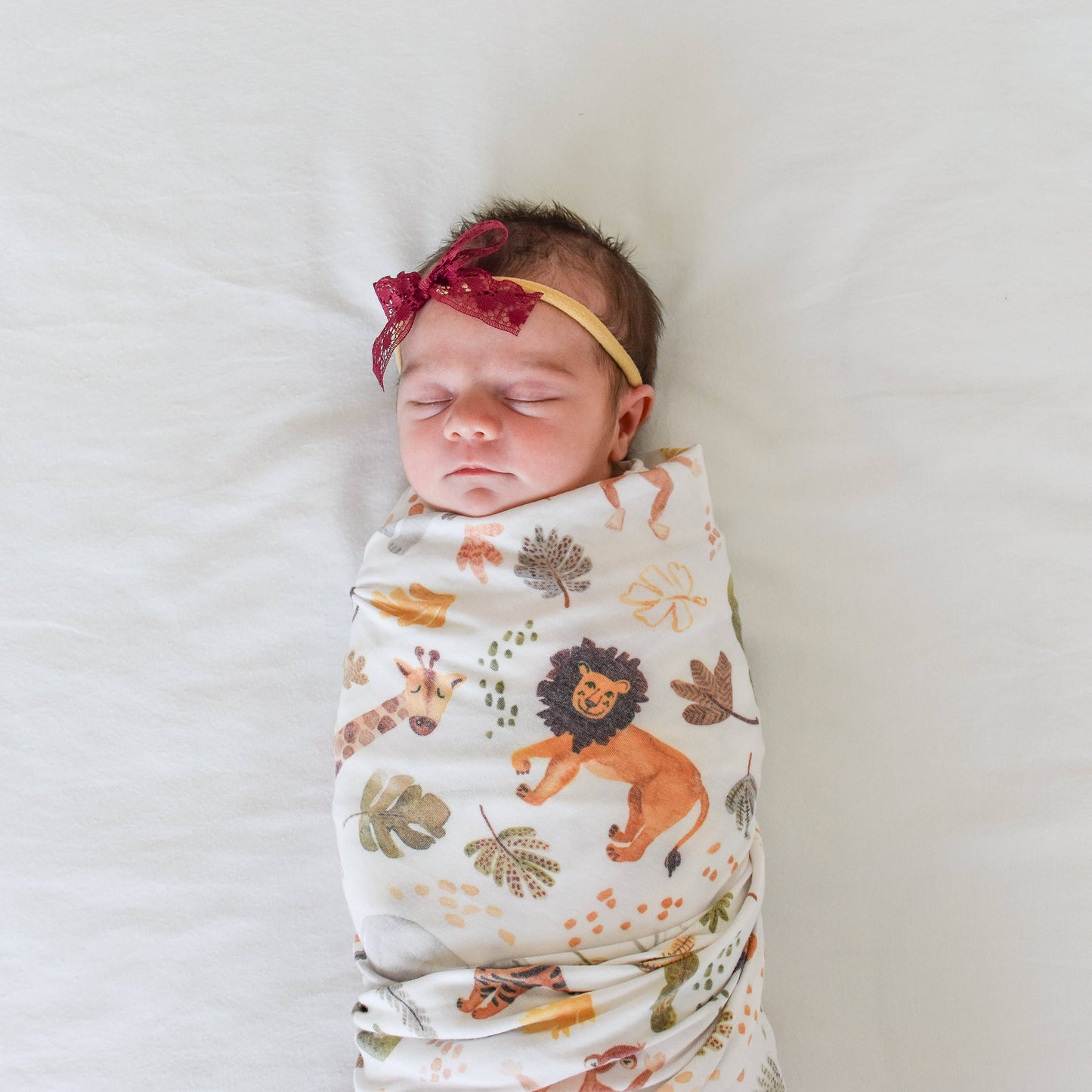 Wild Safari Swaddle Blanket