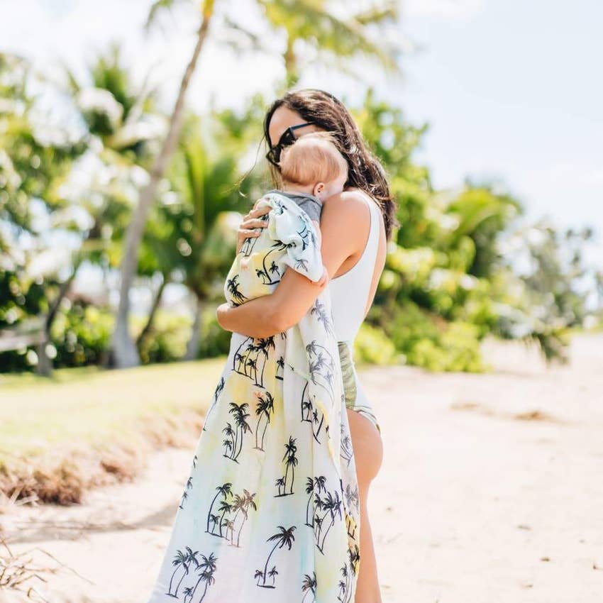 Coconut Coast Swaddle