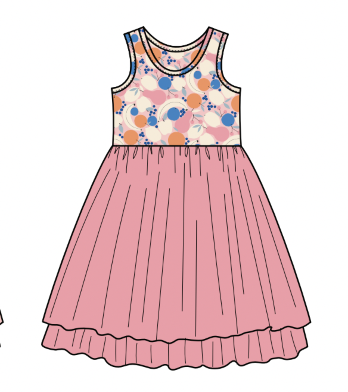 Clementine Tulle Tank Dress