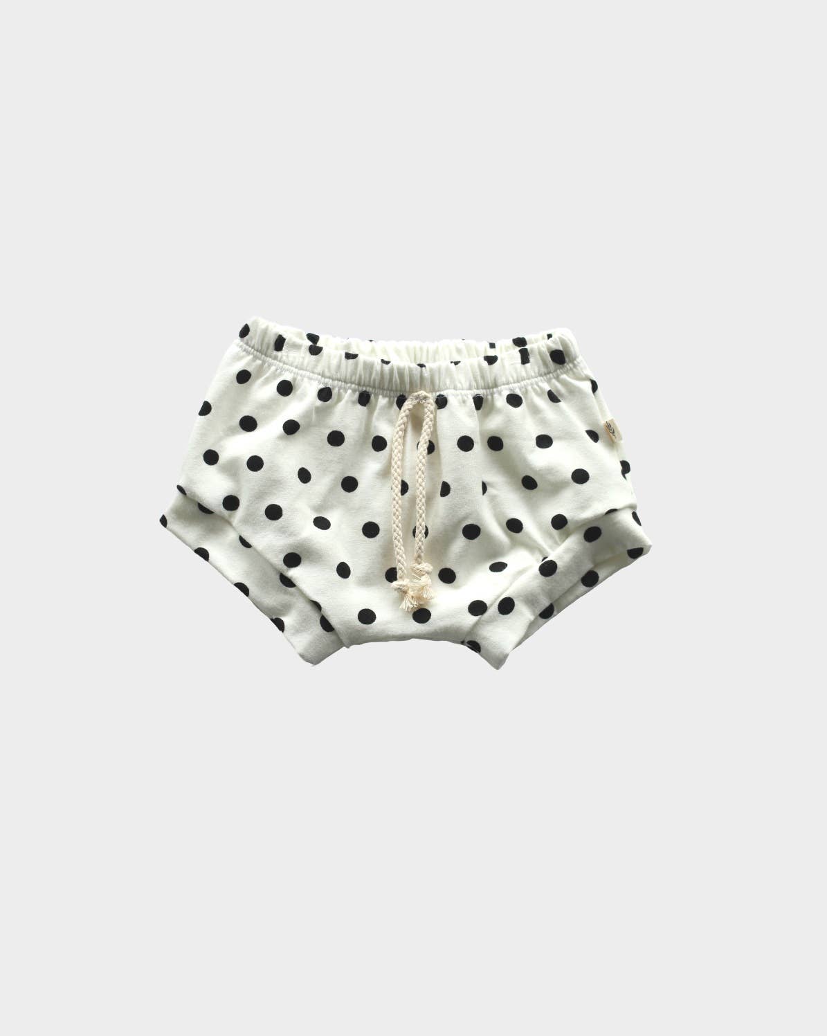 Girl's Shorties in Dots in Black