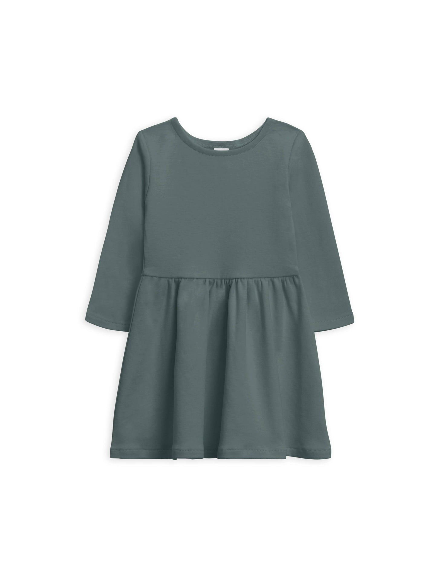 Organic Long Sleeve Swing Dress