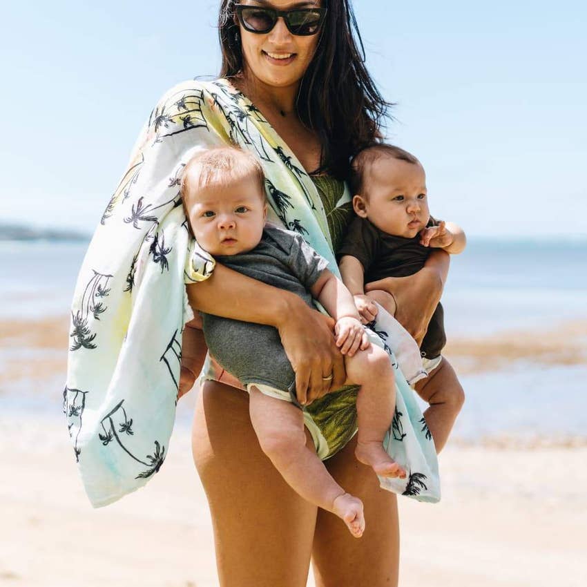 Coconut Coast Swaddle