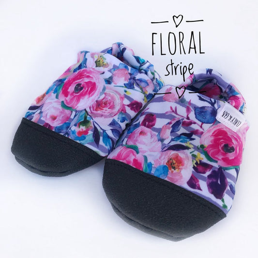 Water Mocc-Foral Stripe