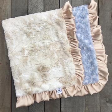Luxe Rabbit Sky Blanket