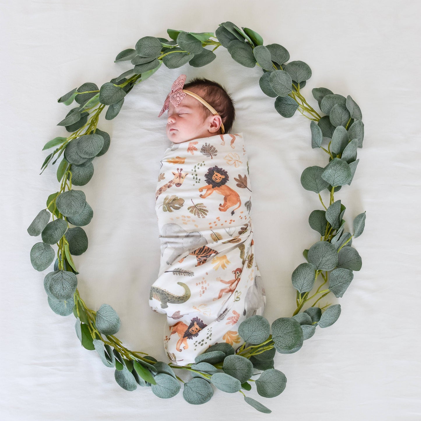 Wild Safari Swaddle Blanket