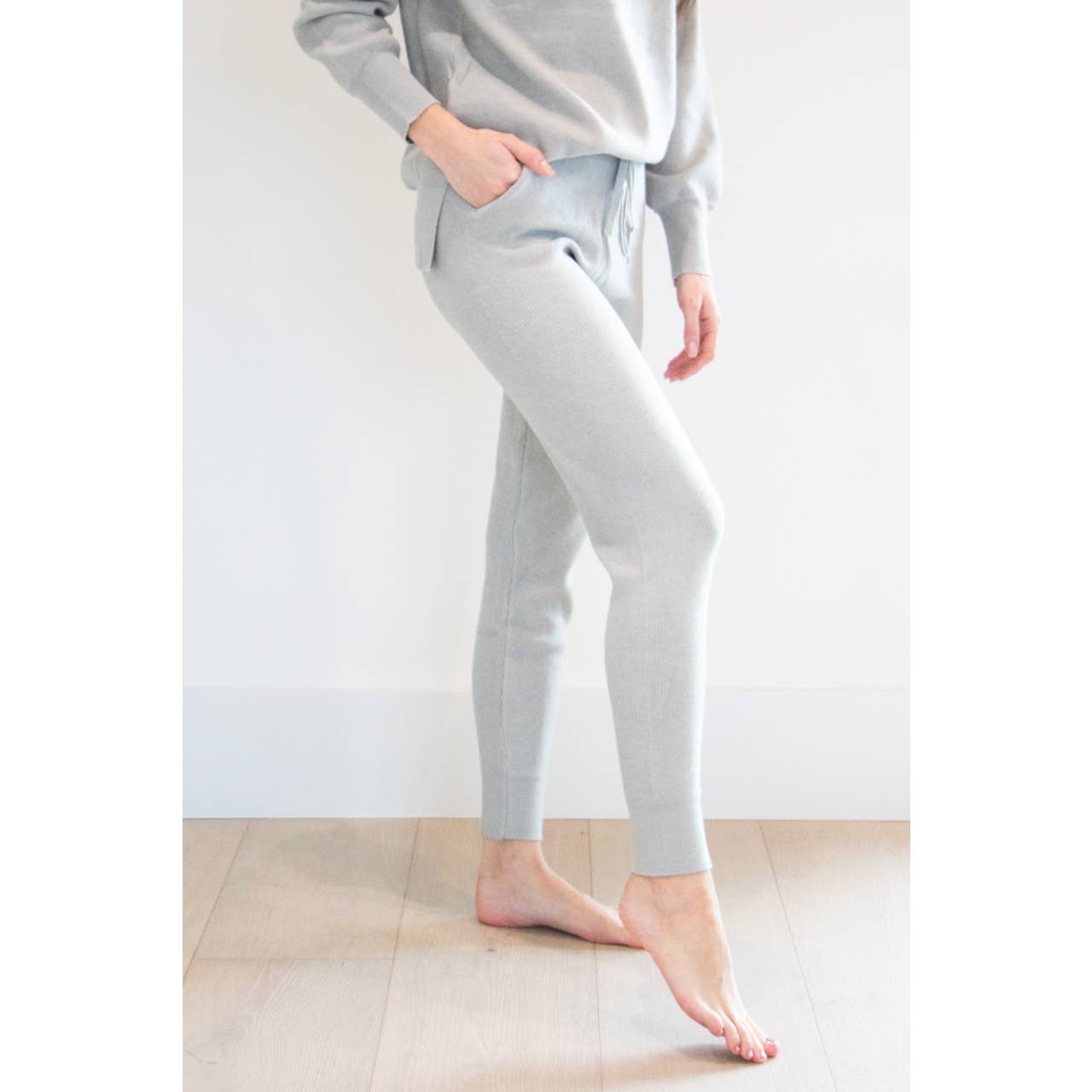 The Stevie Ribbed Lounge Set