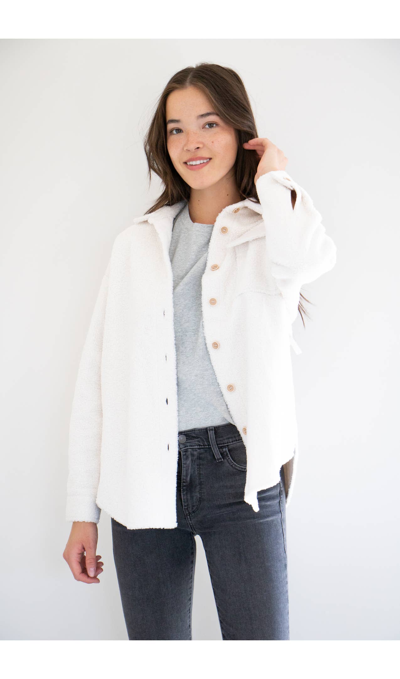 The Bouclé Full Length Jacket