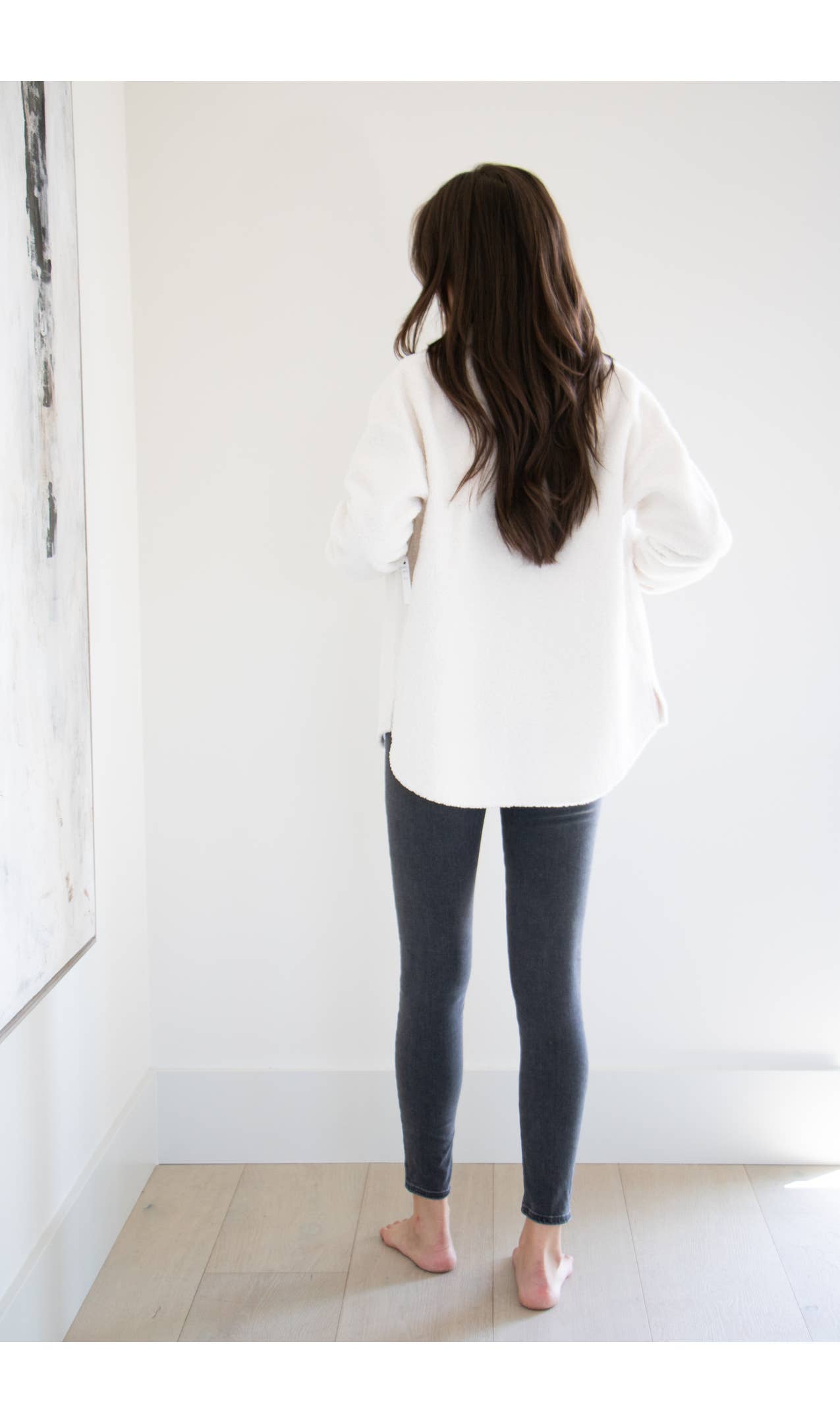 The Bouclé Full Length Jacket