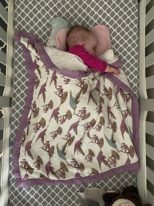 Why use muslin bamboo baby blankets?