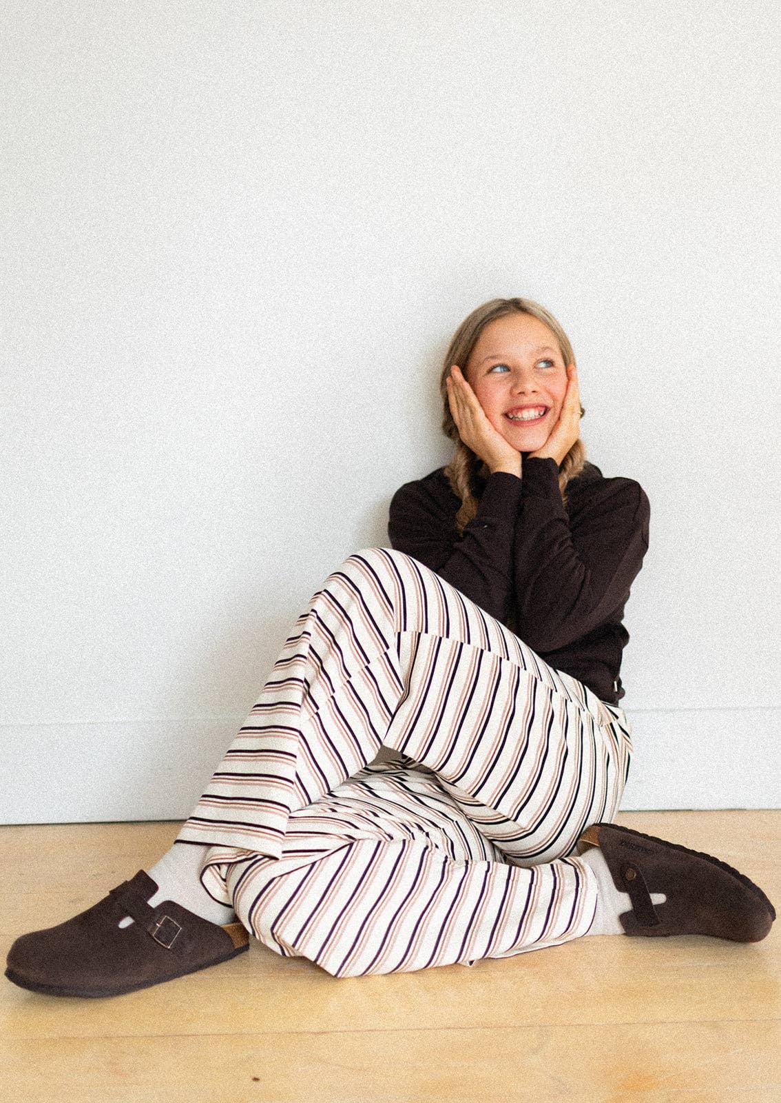 Youth Terry Wide Leg Sweatpants