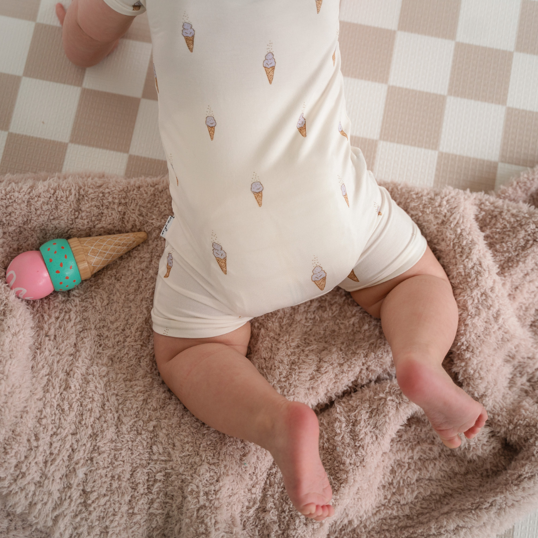 Bamboo Shortie Playsuits