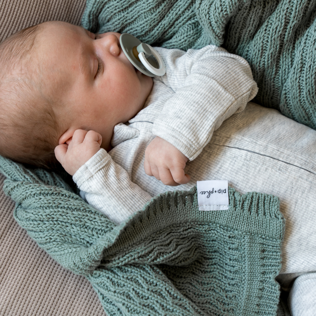 Ribbed Bamboo Footed Sleepers