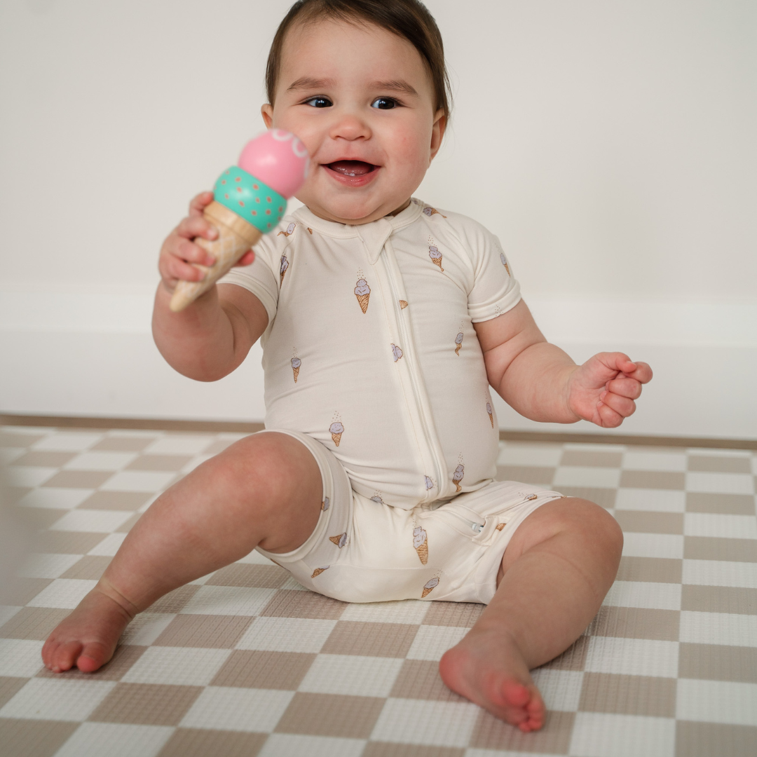 Bamboo Shortie Playsuits