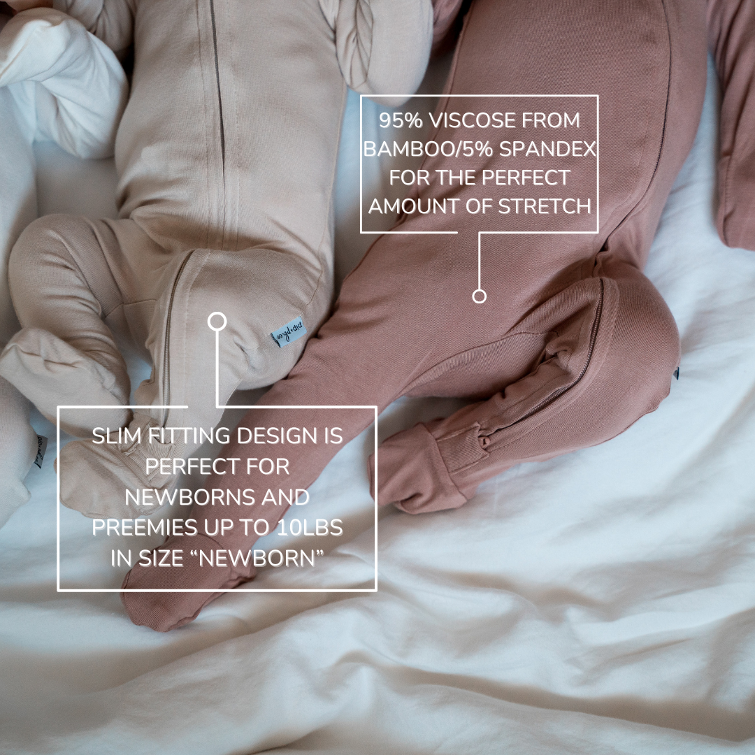 Bamboo Footed Sleepers | Solids #2