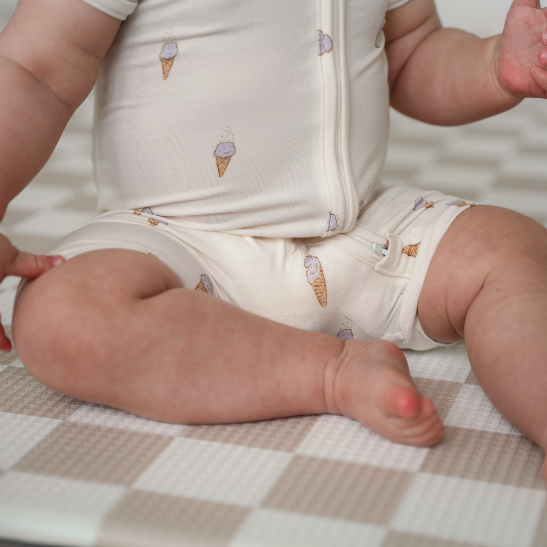 Bamboo Shortie Playsuits