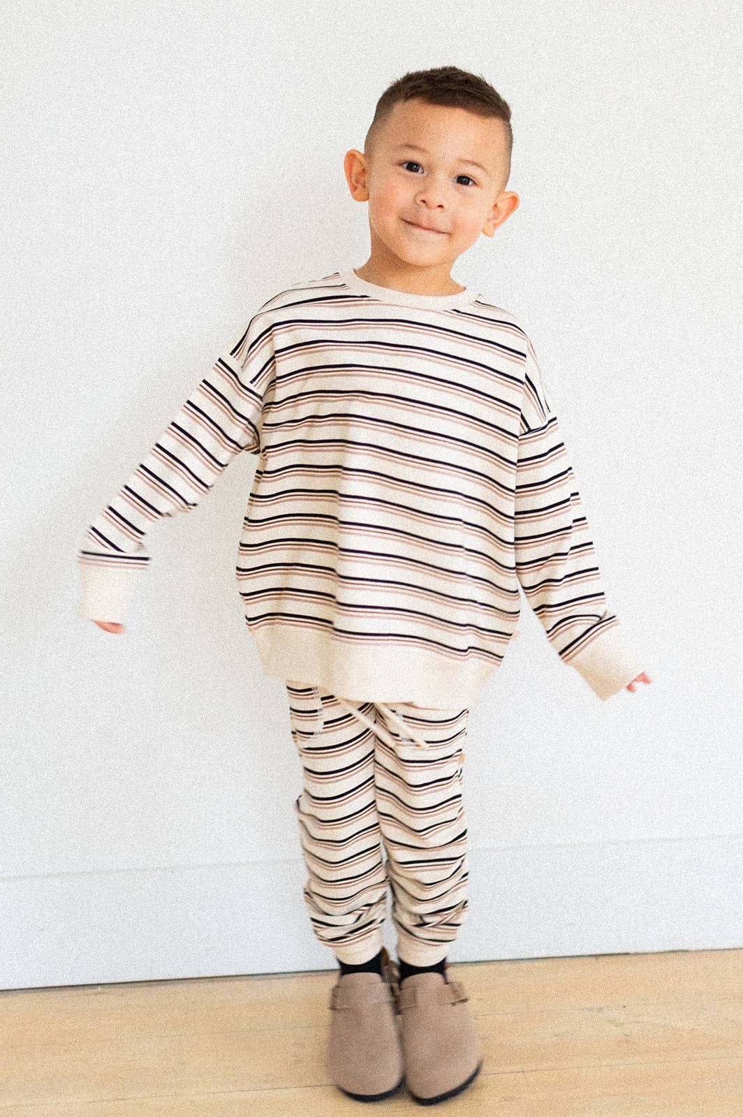 Kids Terry Relaxed Crew