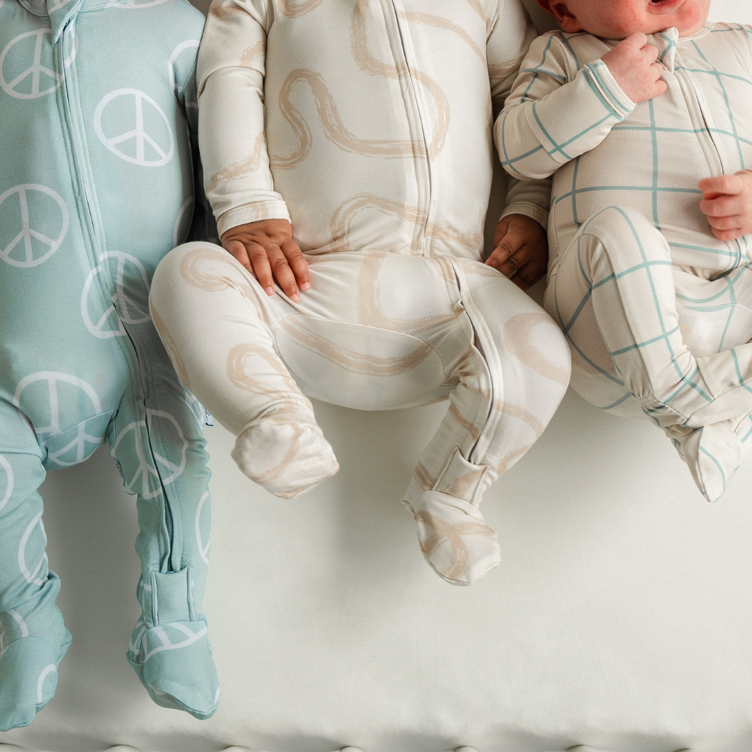 Bamboo Footed Sleepers