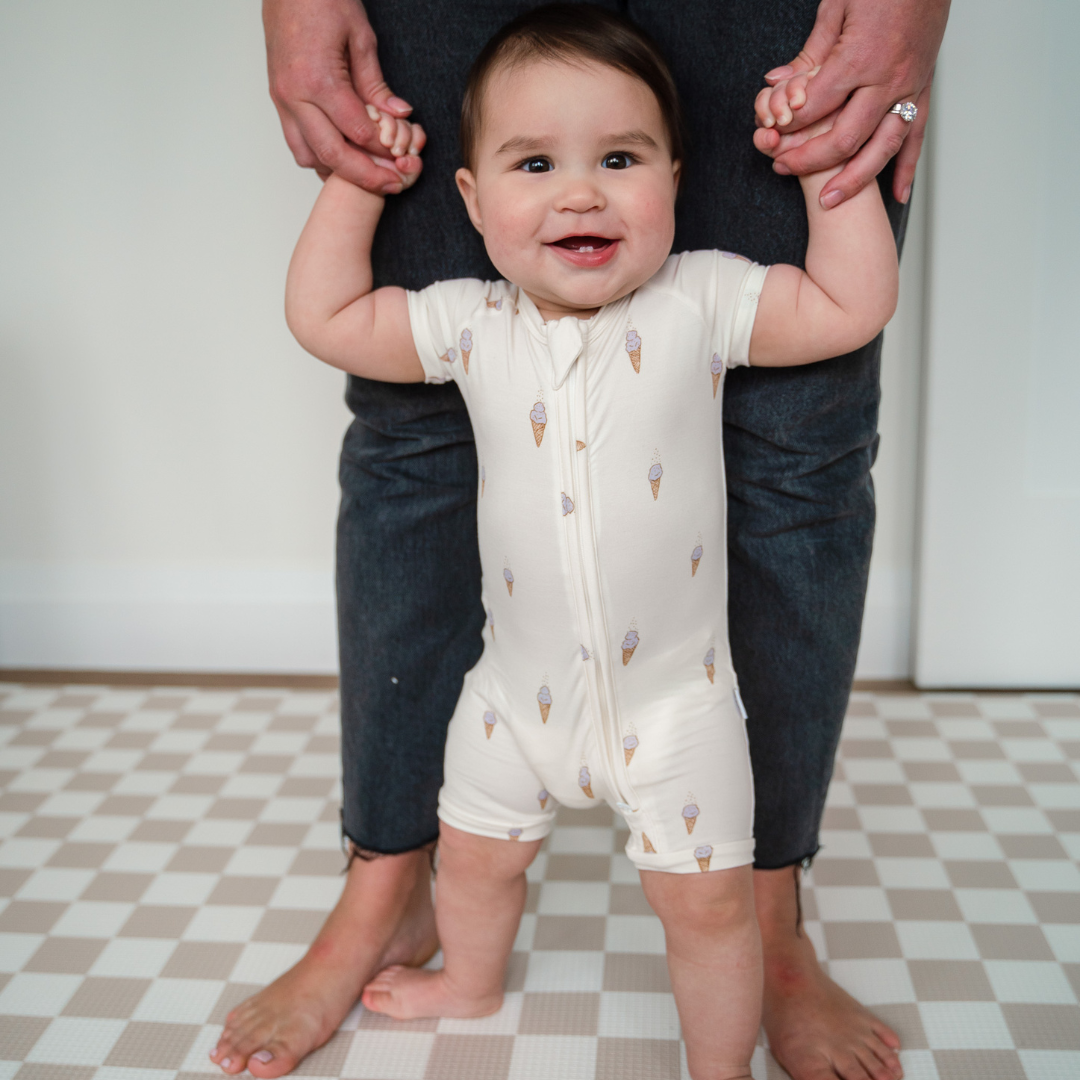 Bamboo Shortie Playsuits