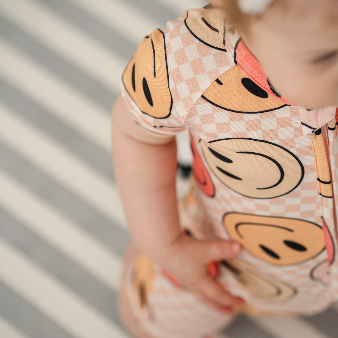 Bamboo Shortie Playsuits | LE Prints