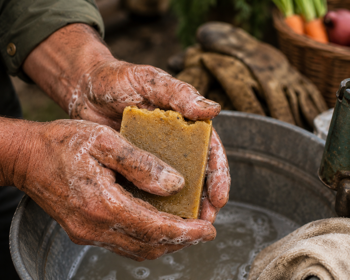 Sweet Orange Scrub Soap - Farmstead Naturals