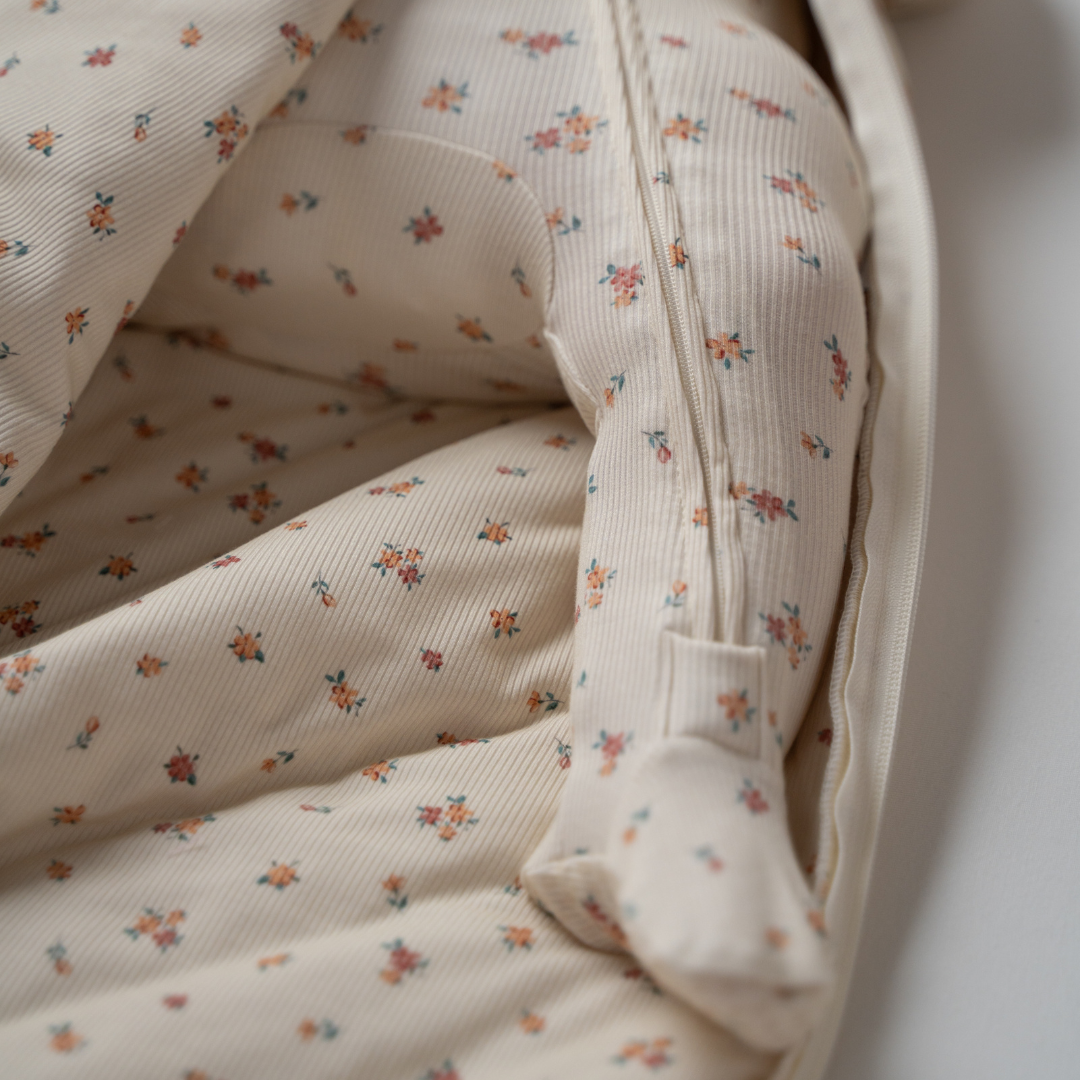 Ribbed Bamboo Footed Sleepers