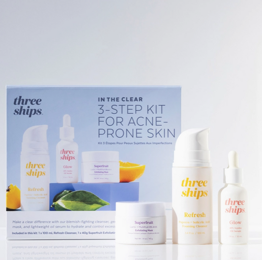 In the Clear 3-Step Kit For Blemish-Prone Skin (3 Full-Size)