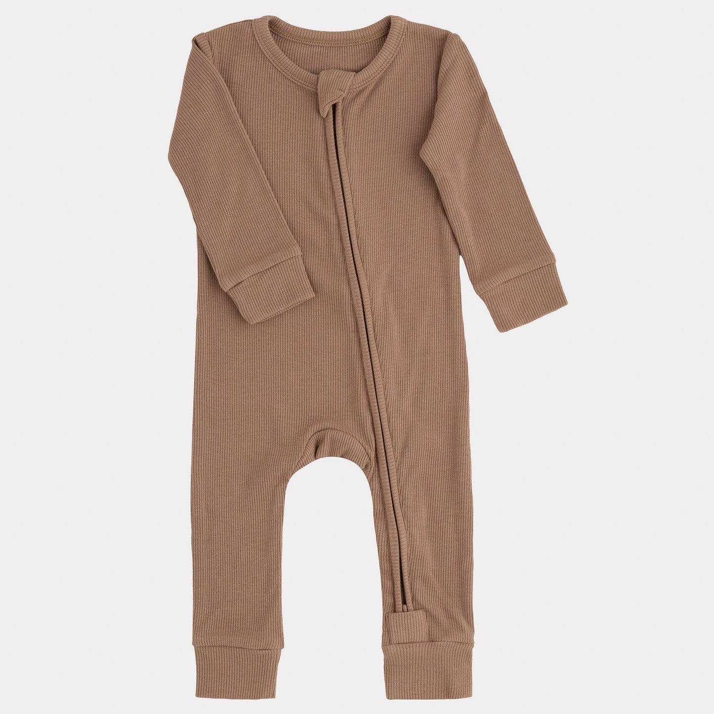 Ribbed Bamboo Footless Sleepers
