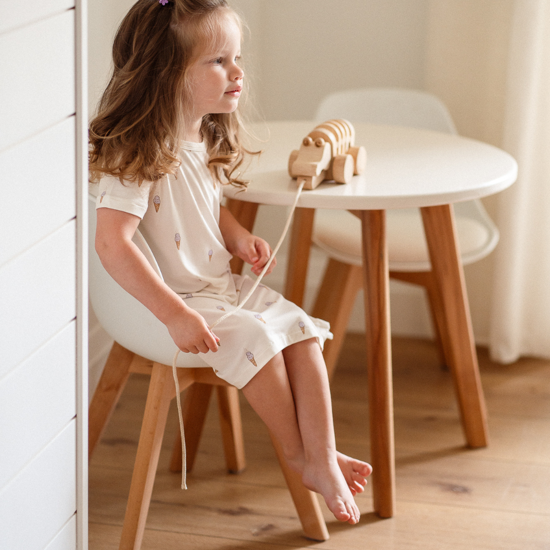 Bamboo Short Sleeve Shirt Dresses