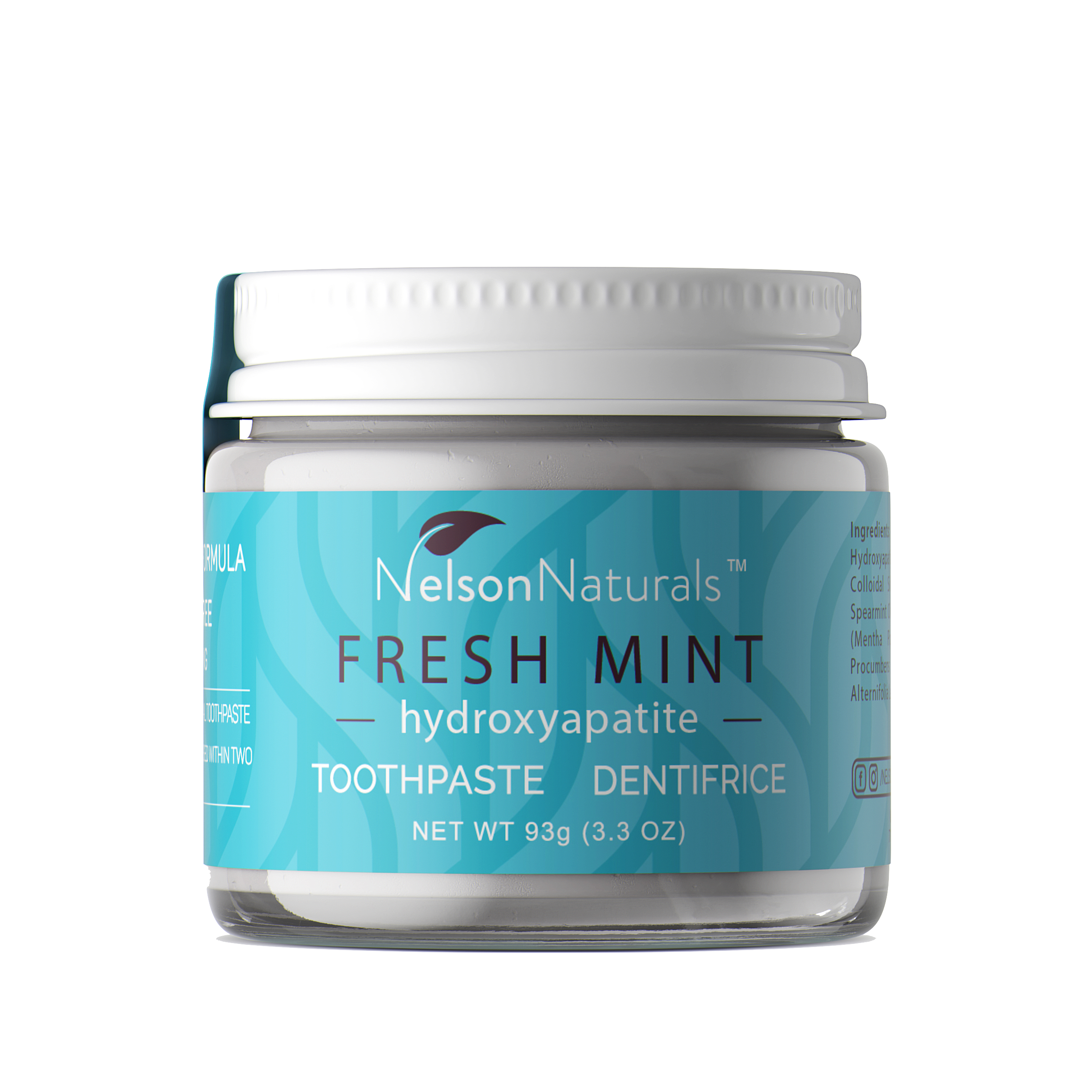 Fresh Mint with Hydroxyapatite Toothpaste 93g – Sophia Rae Boutique