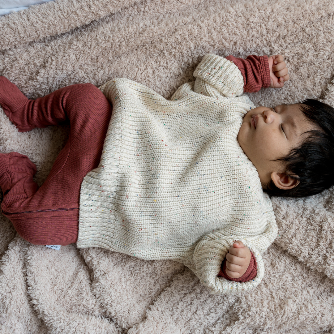 Ribbed Bamboo Footed Sleepers