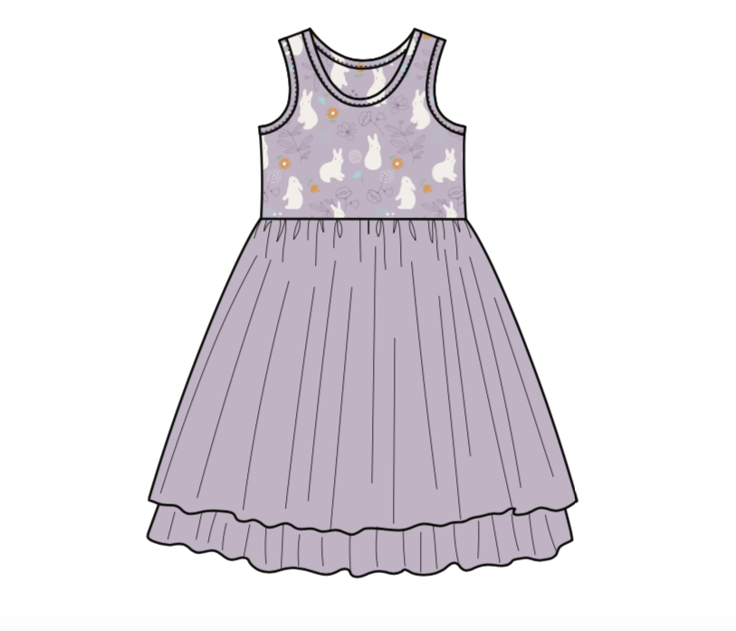 Bunny Hop Tulle Tank Dress