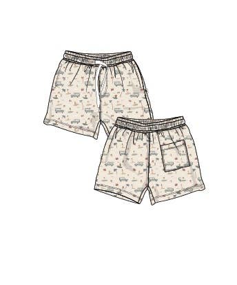 Boy's Bamboo Everyday Short in Surf