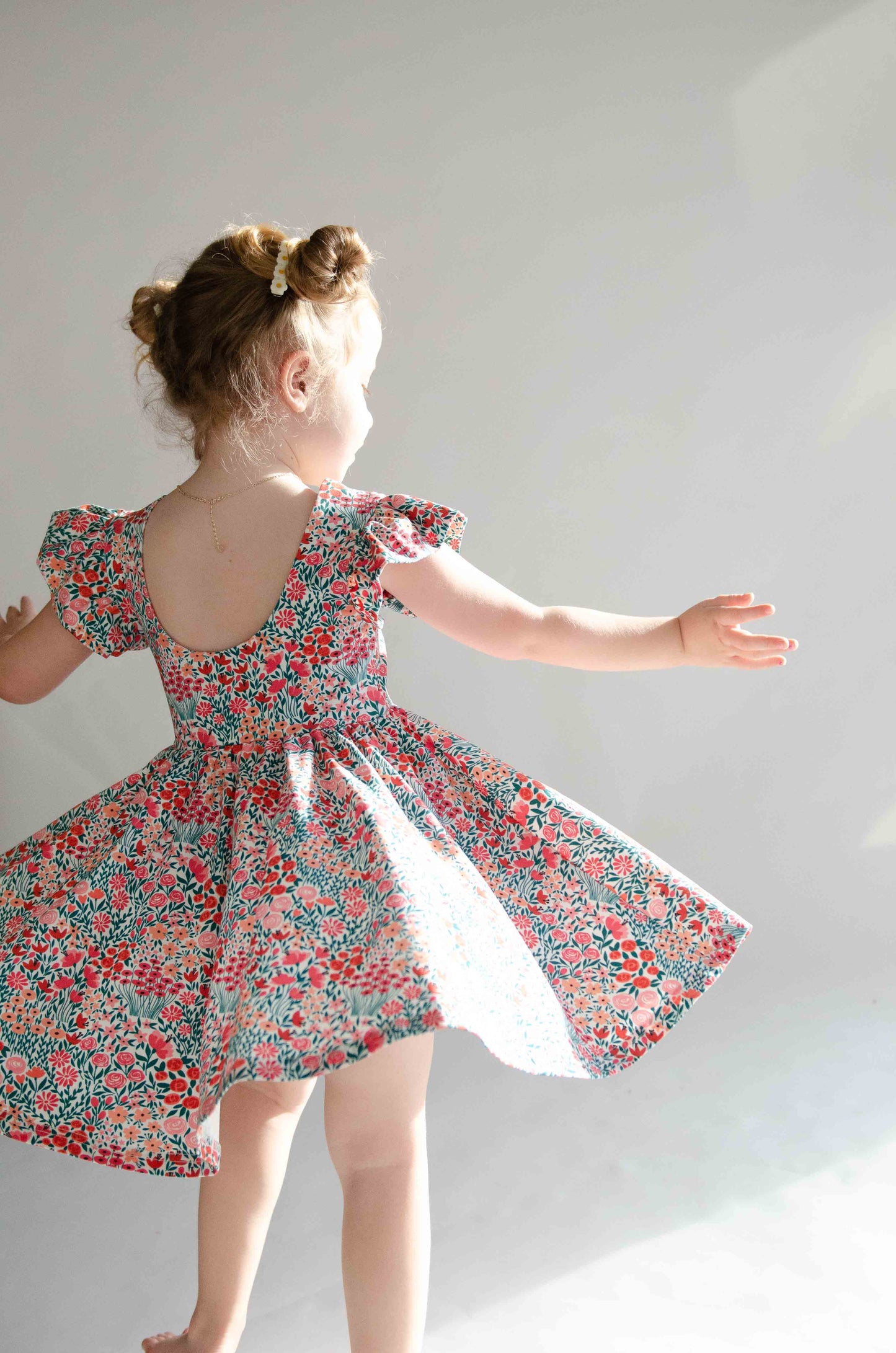 Olivia Dress in Floral Meadow
