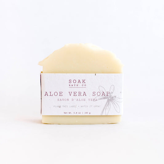 SOAK Bath Co - Aloe Vera Soap