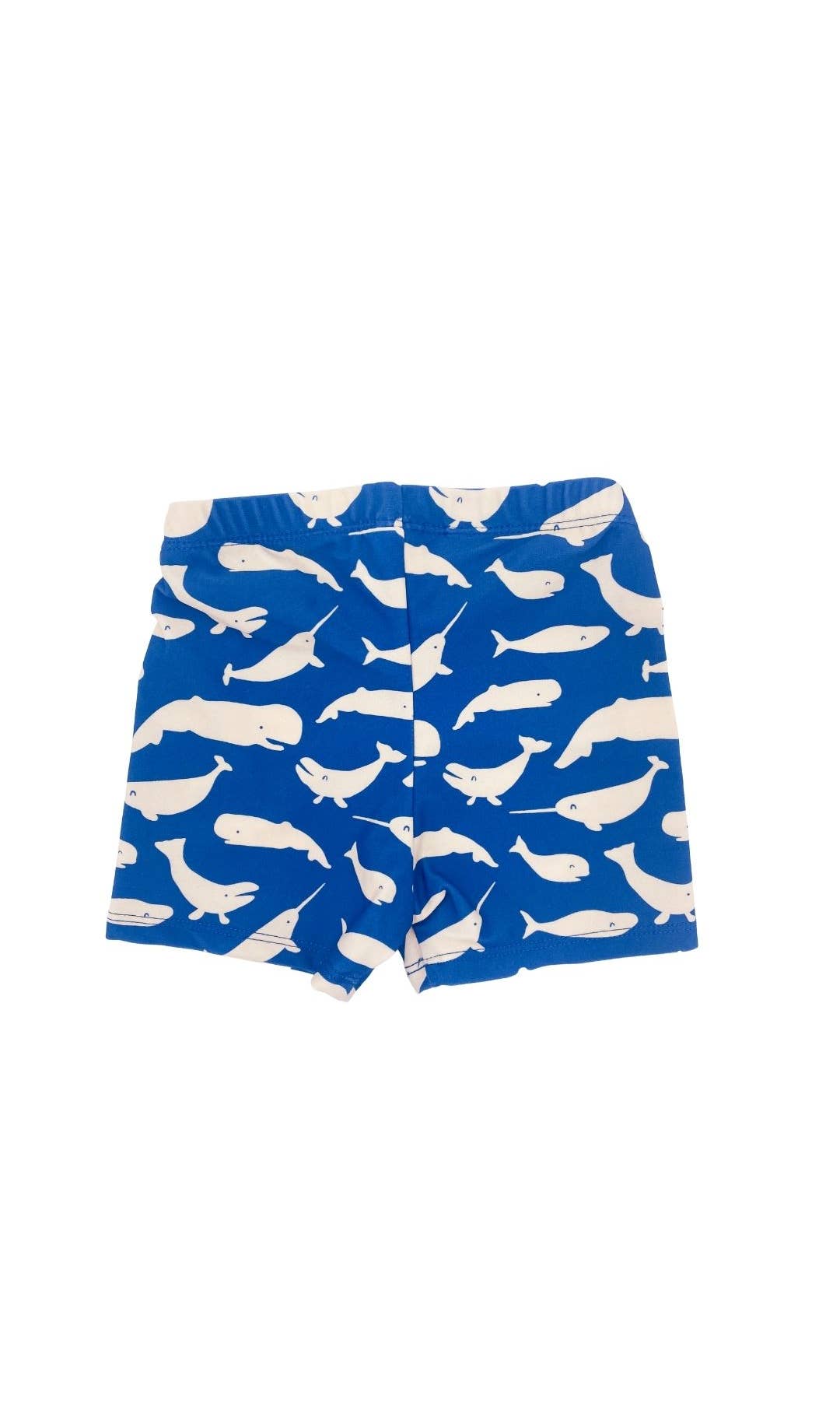 Baby/Kid's UPF50+ Swim Shorts | Whales