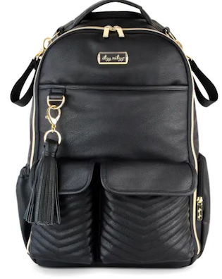 Jetsetter Black Boss Backpack™ Diaper Bag