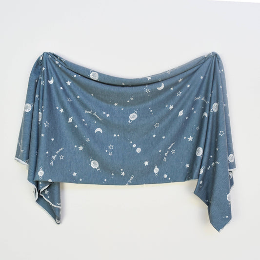 Starry Night Swaddle Blanket