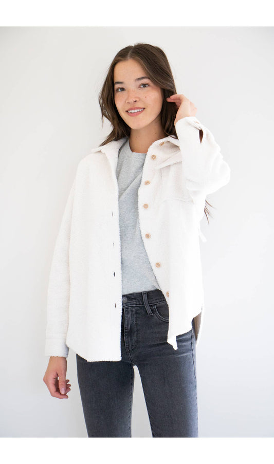 The Bouclé Full Length Jacket